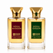 Royal Collection Gift Set by Heaven Scents, Royal Green and Royal Maroon 30ml duo